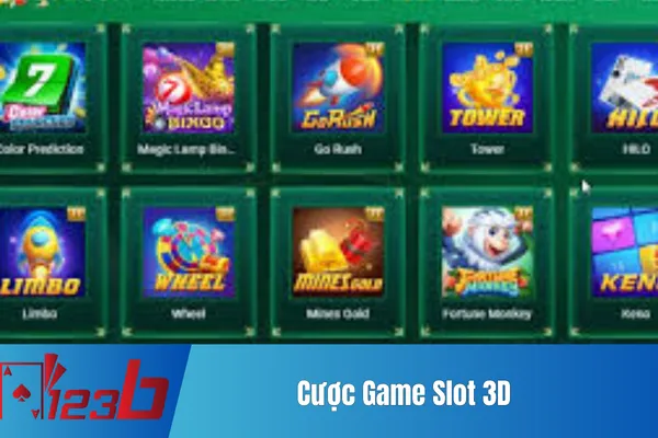 Cược Game Slot 3D